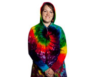 Velour Hooded Sweatshirt 