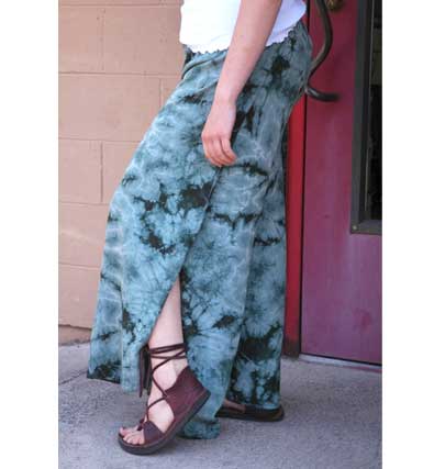Rayon Wrap Pants 