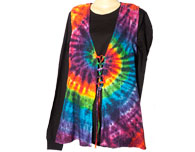 Lace-Up Tunic Vest